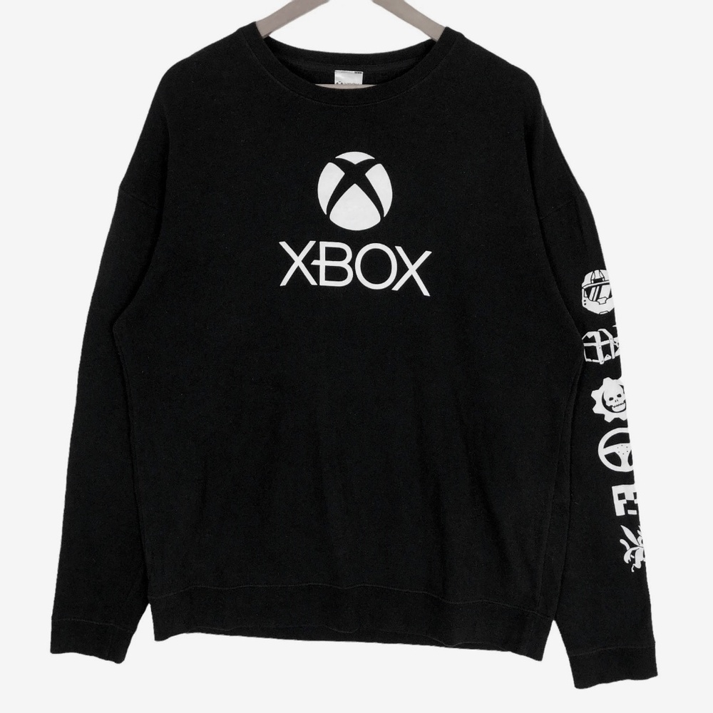 Xbox Crewneck Sweatshirt Licensed Mens XL Halo Minecraft Gears of War Forza, Ori